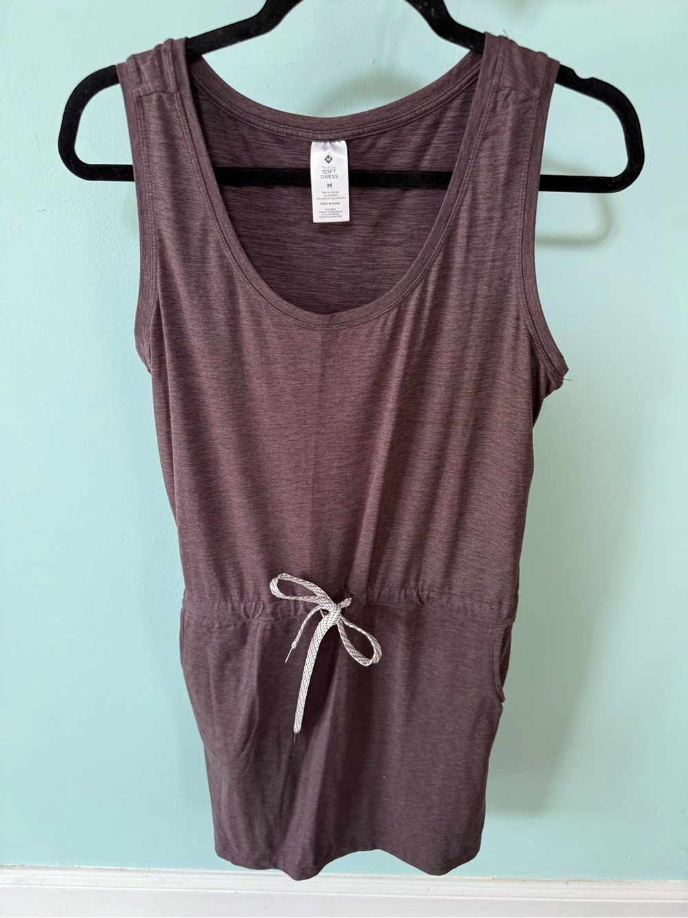 Women's Purple MEMBERS MARK Favorite Soft Dress Size Medium